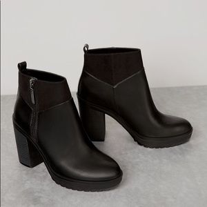 Bershka Black Booties